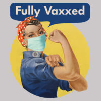 Rosie Fully Vaxxed - Womens Supply Hood Design