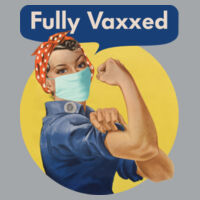 Rosie Fully Vaxxed - Mens Long Sleeve Tee Design
